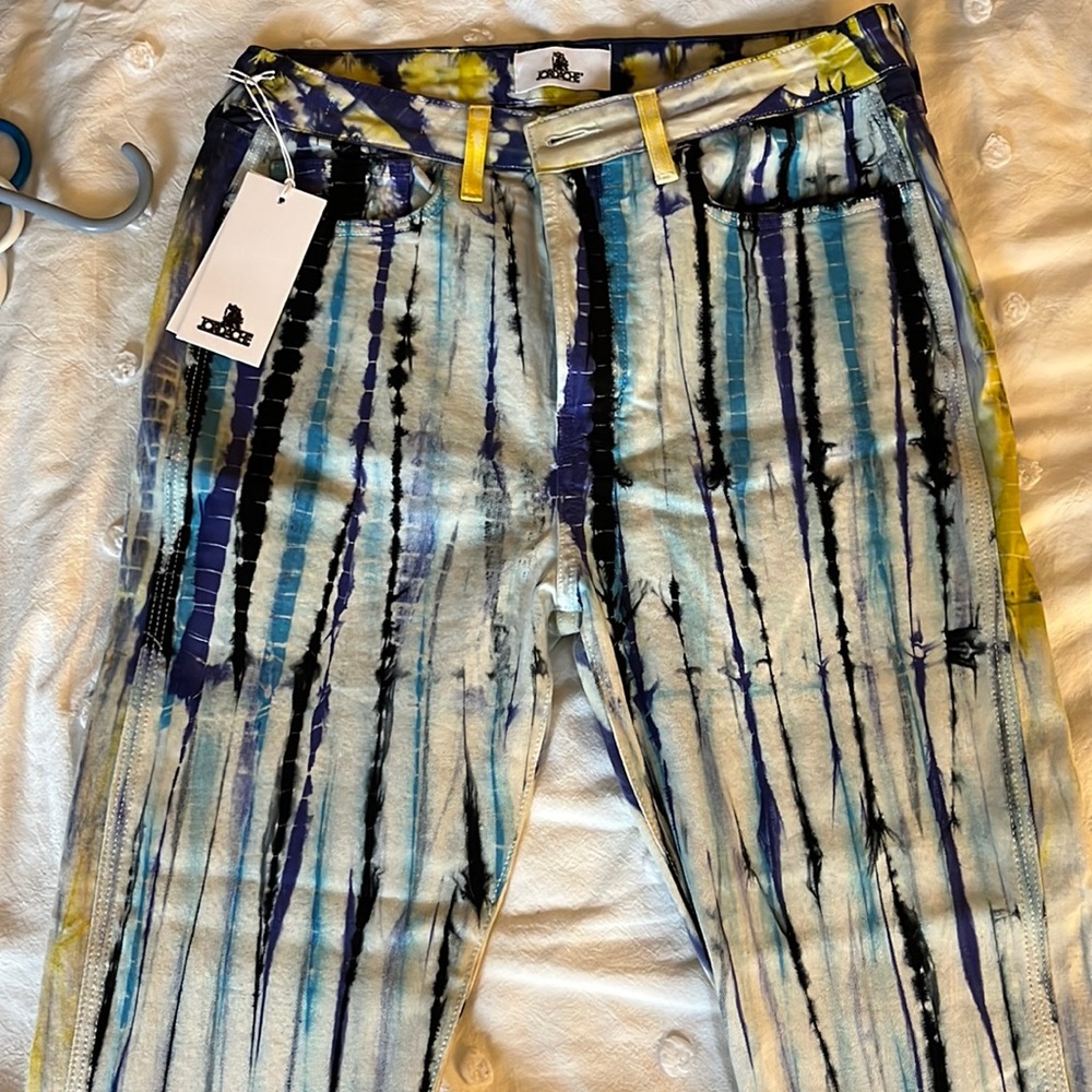 Mixed Vintage Crop jeans